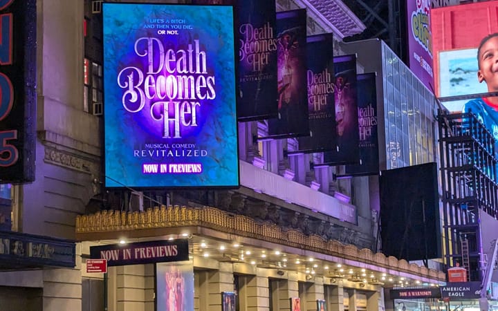 "Death Becomes Her": A Wickedly Funny Broadway Musical