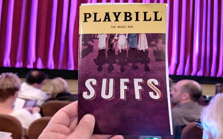 "Suffs" on Broadway